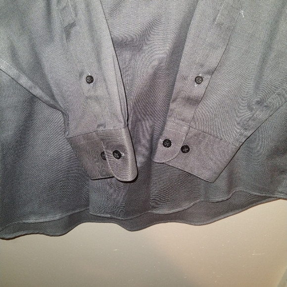 Awearness Kenneth Cole Non-Iron Slim Fit Button Up Dress Shirt Men's 16-32/33. - Picture 4 of 6